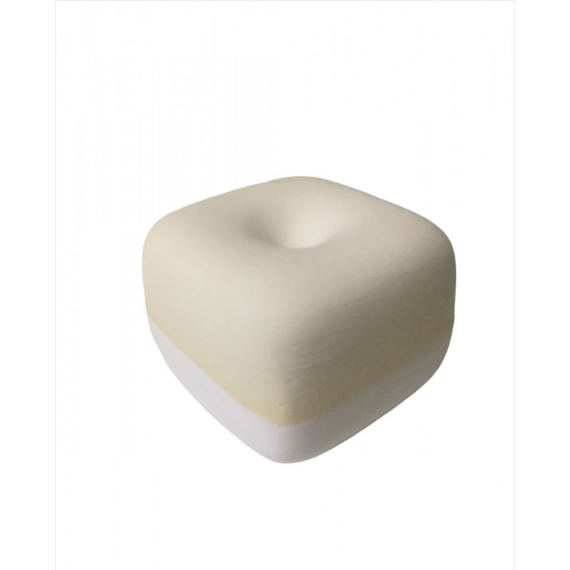 Aromatizador Cerâmica - Cubo Branco