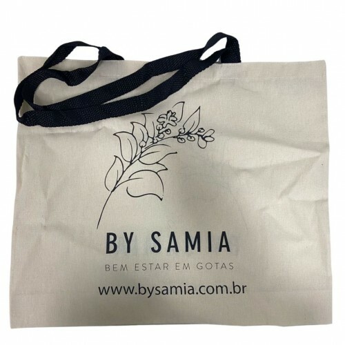 Sacola Ecobag By Samia - Algodão Cru