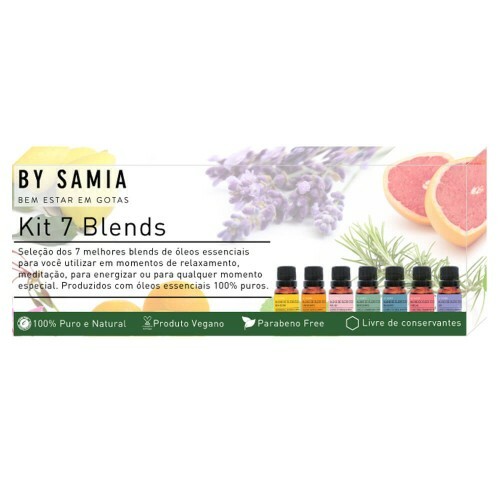 Kit 7 Blends de Óleos Essenciais